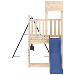 Acheter Maison Chic Aire de jeux d'extérieur | Maisonnette de jeu | Maison pour enfants bois de pin massif -GKD72626