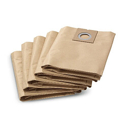 Lot de 5 sacs filtrants papier Kärcher NT271