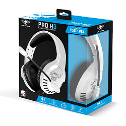 Acheter Spirit Of Gamers Casque PRO H3 Playstation 5 edition, 50mm, Micro flexible