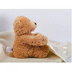 Universal L'ours en peluche peut parler de cadeaux d'anniversaire.(brun)