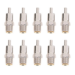 abreuvoir mamelon porc automatique 10 pcs métal automatique mamelon porc abreuvoir mangeur abreuvoir de type rond