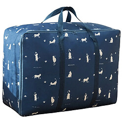 Universal 1 sac de rangement matelassé imprimé, poignée portable, emballage de vêtements, organisateur, jouets anti-poussière, organisateur de placard | sac de rangement pliable