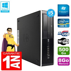 PC HP Compaq Pro 6300 SFF I5-3470 RAM 8Go Disque 500Go Graveur DVD Wifi W7 - Occasion