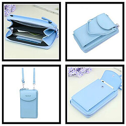 PHONECARE Portefeuille / Valise par Collo All-in-One - Bleu Clair