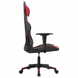 Acheter Maison Chic Chaise de jeu, Chaise gaming, Fauteuil gamer d'ordinateur,Chaise de Bureau Noir et rouge Similicuir -GKD49880