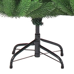 Avis vidaXL Sapin de Noël artificiel Nordmann avec LED et boules Vert 150cm