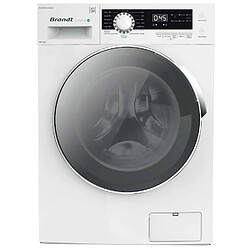 Lave-linge hublot 12kg 1400 tours/min - WFB124QW - BRANDT