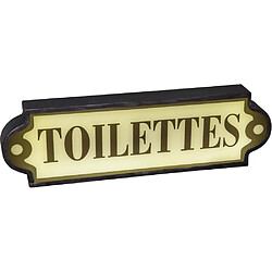 Antic Line Creations Enseigne lumineuse Toilettes 43 cm.