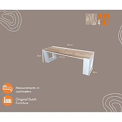 Wood4you - Banc - Nouvelle Orléans - Banc de jardin Wood4you - Banc - Nouvelle Orléans - Banc de jardin