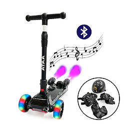 Ataa Trottinette enfant Shuttle avec fumée Noir Trottinette enfant Shuttle avec fumée Noir - Trottinettes électriques pour enfants