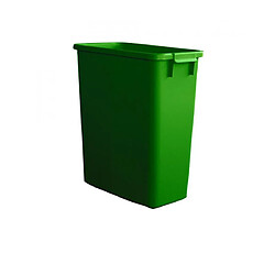 Graf Poubelle de tri rectangulaire 60 Litres verte sans couvercle