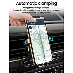 Acheter Universal Téléphone portable mini support de voiture support télescopique gravité GPS air clip support Samsung petit MI | téléphone portable support représentant