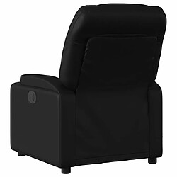 Acheter Maison Chic Fauteuil Relax pour salon, Fauteuil inclinable électrique Noir Similicuir -GKD11325