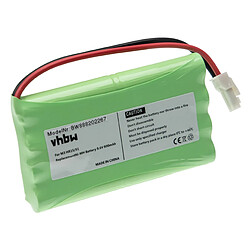 vhbw Batterie compatible avec Somfy SGS 201 motorisation de porte ou portail (800mAh, 9,6V, NiMH)