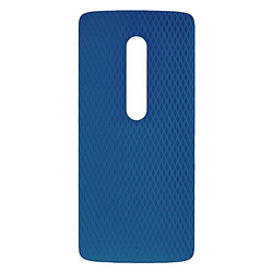 Wewoo Coque Arrière de Batterie pour Motorola Moto X Play XT1561 XT1562 Bleu