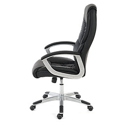 Avis Mendler Fauteuil de bureau pro L42 XXL, charge 150kg, similicuir ~ noir