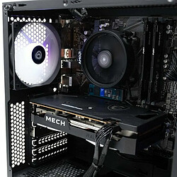 PC de bureau PcCom Lite AMD Ryzen 5500 AMD RADEON RX 6650XT 16 GB RAM 1 TB SSD