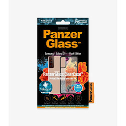 PANZERGLASS - Coque Transparente avec Bord Noir pour Nouveau Samsung Galaxy S+ séries, AB