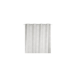 Ac-Deco Rideau occultant imprimé nuages - 140 x 250 cm - Gris