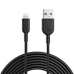 Anker [Certifié MFi] Powerline II Câble Lightning de 3 mètres - Le Nouveau câble Indestructible pour iPhone XS/XS Max/XR/X / 8/8 Plus / 7/7 Plus / 6/6 Plus / 5S / C et iPad