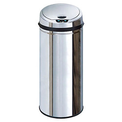 Poubelle automatique 50l inox - bat-50lb - KITCHEN MOVE