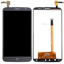 Wewoo Pour Alcatel One Touch Hero noir 2C / 7055 écran LCD + tactile Digitizer Assemblée pièce détachée 