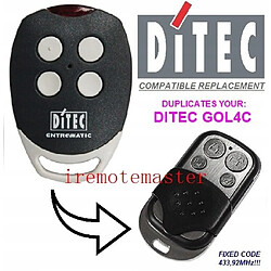 GUPBOO Télécommande Universelle de Rechange pour télécommande DITEC GOL4C, porte de garage DITEC