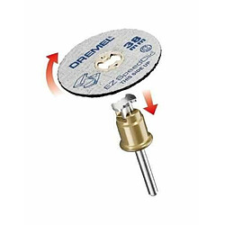 DREMEL® EZ SpeedClic : pack de 5 DREMEL® EZ SpeedClic : pack de 5 disques à tronçonner pour la découpe des métaux. (SC456)