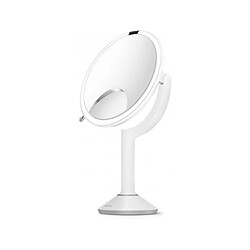 simplehuman Miroir ST3038 Miroir Lumineux Grossissant blanc