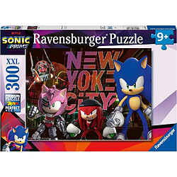 Ravensburger Sonic Prime - Puzzle pour enfants XXL New York City (300 pièces)