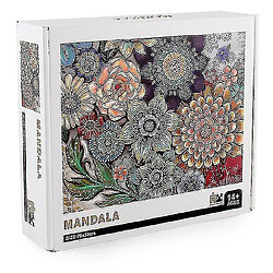 Universal 1000pcs Mandala Flower Jigsaw Diy Puzzle Toys Assemblage de décoration d'image pas cher