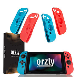 Orzly Etuis de Protection Flexicase pour manettes Nintendo Switch 