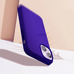 Avis Coque pour iPhone 14 Hybride Semi-rigide Fine Légère Intérieur Doux Moxie violet