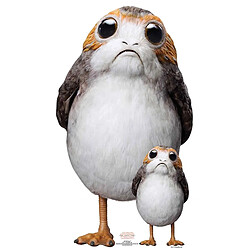 Bebe Gavroche Figurine en carton taille réelle Porg Star Wars VIII 