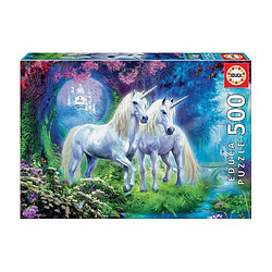 Educa Borras EDUCA Puzzle 500 pieces - Des Licornes Dans La Foret