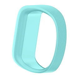 Wewoo Bracelet pour montre connectée Dragonne Sport en silicone Garmin Vivofit JRTaille Grand Vert menthe