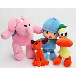 Universal Pocoyo Elly Pato Loula Soft Plush Stuffed Figure Toy Doll Bandai Set Of 4pcs(4pcs)