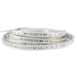 Avis Wewoo Ruban LED Waterproof 360 LEDs SMD 5730 Boîtier étanche IP65 bande de lumière avec prise de courant, 72 / m, longueur: 5 m, AC 220V blanche