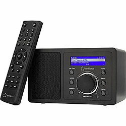 Radio de bureau Renkforce RF-IR-MONO1 Bluetooth compatible DLNA noir