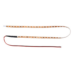 Wewoo Pour la voiture, moto, DC 12V Lumière flexible de bande d'enveloppe de 45cm 45 LEDs SMD 2835 LED RVB