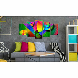 Paris Prix Tableau Imprimé Twisted Colours 100 x 200 cm