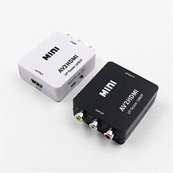 Acheter Universal AV à convertisseur compatible HDMI AV2 Composite AV CVBS 3RCA1080P Adaptateur de convertisseur Vidéo