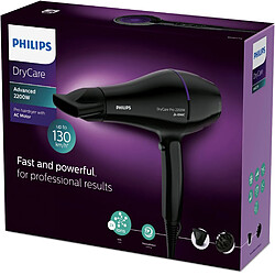 Philips DryCare Sèche-cheveux Pro, moteur AC puissant, 2 200 W de puissance