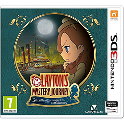 Layton'S Mystery Journey : Katrielle et le Complot des Milionaires - New Nintendo 3DS