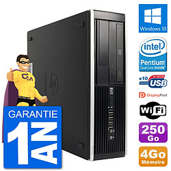 PC HP 8300 Elite SFF Intel G630 RAM 4Go Disque Dur 250Go Windows 10 Wifi - Occasion