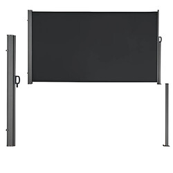 Acheter Store pour Balcon Mulhacén Latéral Acier Polyester 180 x 300 cm Noir [pro.tec]