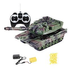 Heavy 1:32 échelle RC Battle Tank Jouet Interactif Modèle De Voiture Passe-temps Jouets Cadeaux Style 2 Vert