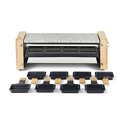 Acheter Hkoenig H.KoeNIG WOD12 - Raclette et pierre a cuire 8 pers design bois