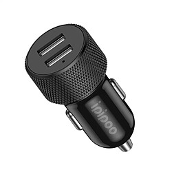 Wewoo Chargeur XP-2 rapide de voiture à double port USB avec Android Line Noir 