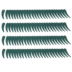 Insma 100Pcs Plastique Lame Débroussailleuse Tondeuse à gazon Pr Bosch ART 23/26-18